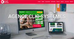 Desktop Screenshot of clicsystemes.com